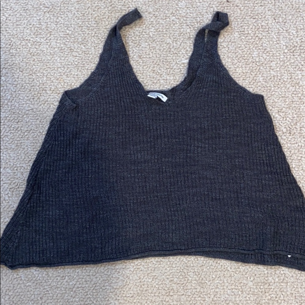 knitted tank top